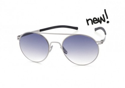 ic! berlin Hubert W. Sunglasses, Pearl / Black-Clear Nylon