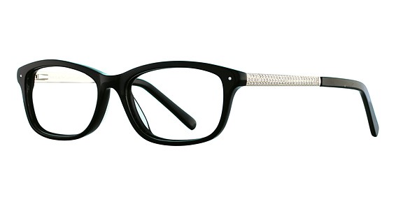 Allure Eyewear PLO 349 Eyeglasses, 001 BLACK