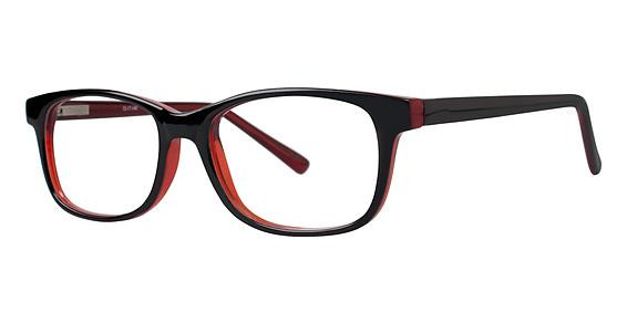 Parade 1730 Eyeglasses, Red/Black