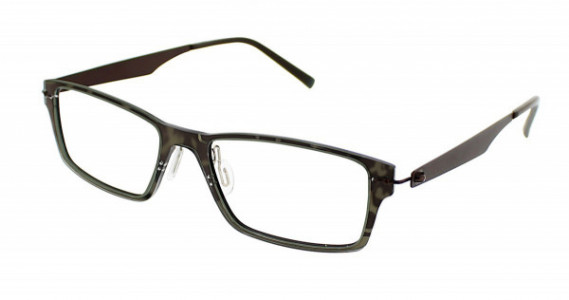 Aspire DIPLOMATIC Eyeglasses, Olive Tortoise Fade