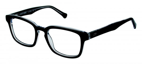 Colors In Optics C1018 TAFT Eyeglasses, OXX BLACK CRYSTAL