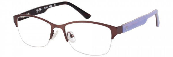 Jessica Simpson J1104 Eyeglasses, BLBR BLUEBERRY