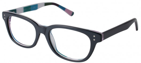 Jessica Simpson J1077 Eyeglasses, GRY SHARK FIN