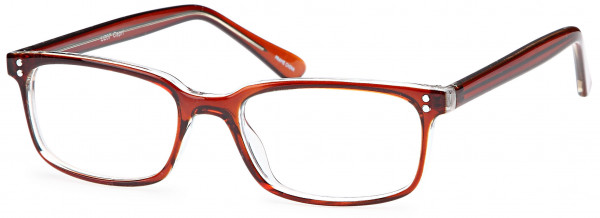 4U U 207 Eyeglasses, Brown