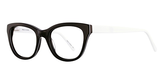 COI Fregoss 435 Eyeglasses, Black/White