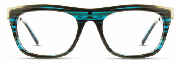 Cinzia Designs CIN-5038 Eyeglasses, 1 - Blue Demi / Gunmetal
