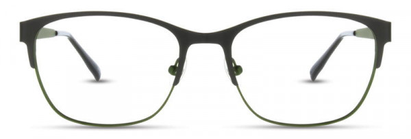 Cinzia Designs CIN-5045 Eyeglasses, 1 - Charcoal / Moss