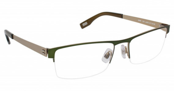 Evatik EVATIK 9121 Eyeglasses, (912) KHAKI CHAMPAGNE