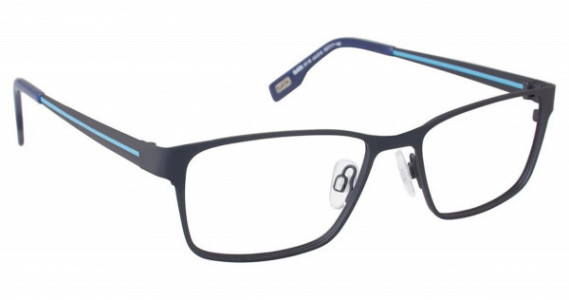 Evatik EVATIK 9118 Eyeglasses, (915) NAVY BLUE