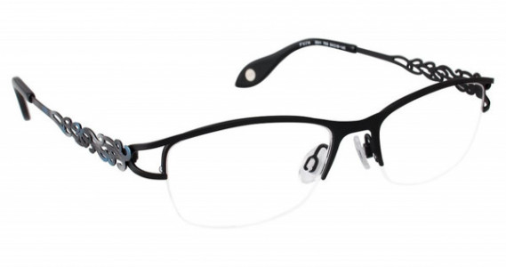 Fysh UK FYSH 3541 Eyeglasses, (703) BLACK SKY