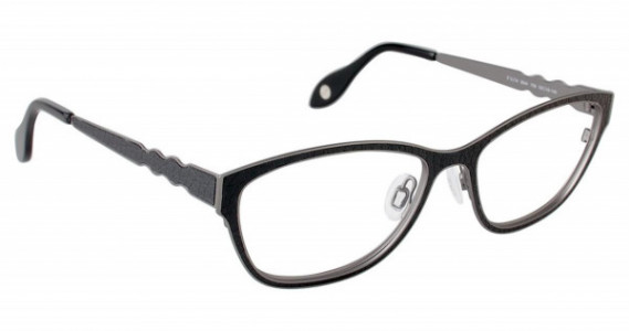 Fysh UK FYSH 3544 Eyeglasses, (759) BLACK SNAKESKIN