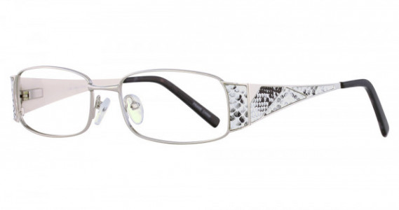 Lido West Hannah Eyeglasses, SIL/WHT