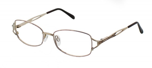 ClearVision MERYL Eyeglasses, Gold