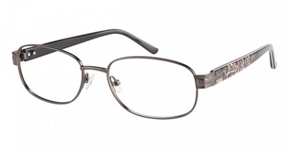 Realtree Eyewear R486 M Eyeglasses, Gunmetal
