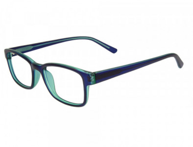 NRG N232 Eyeglasses, C-1 Navy/Emerald