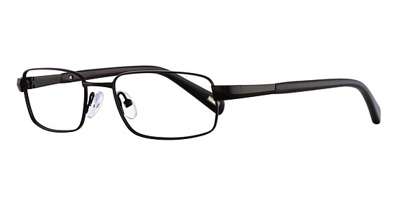 NRG G651 Flex Eyeglasses, C-3 Black