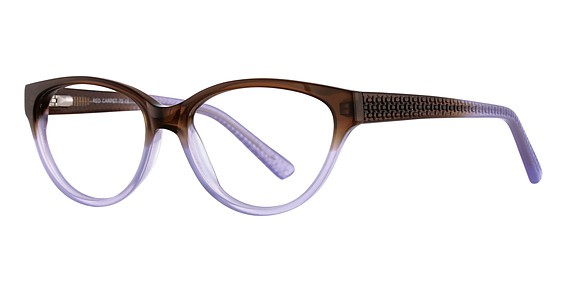 Smilen Eyewear 72 Eyeglasses, Brown/Lilac