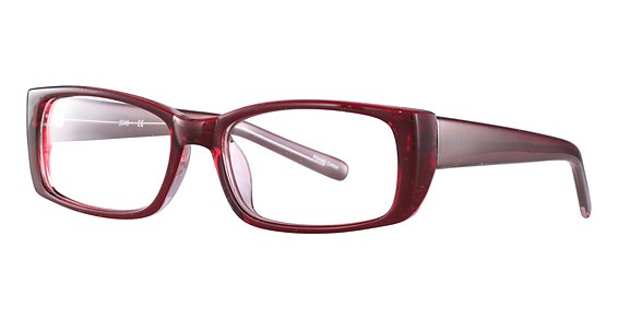 Smilen Eyewear 3049 Eyeglasses, Red