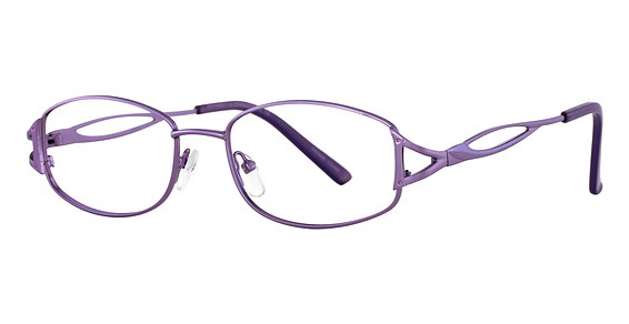 Smilen Eyewear Gotham Premium Steel 1 Eyeglasses, Lilac