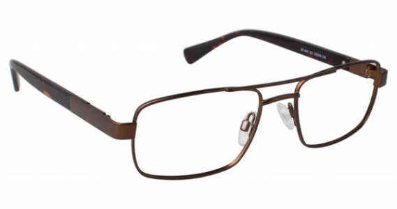 SuperFlex SF-442 Eyeglasses, (2) BROWN