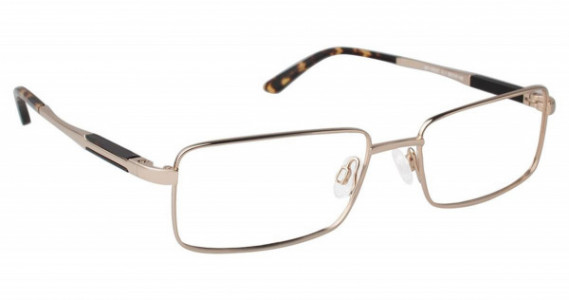 SuperFlex SF-1052T Eyeglasses, (1) GOLD