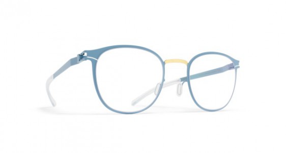 Mykita ELLERY Eyeglasses, GOLD/BLUE GREY