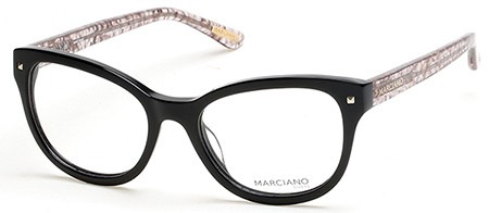 GUESS by Marciano GM-0270 Eyeglasses, 001 - Shiny Black