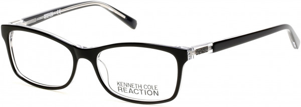 Kenneth Cole Reaction KC0781 Eyeglasses, 003 - Black/crystal