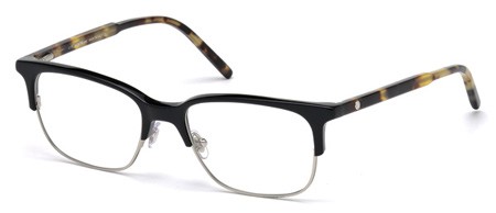 Montblanc MB0552 Eyeglasses, 005 - Black/other