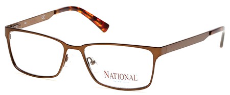 National by Marcolin NA-0344 Eyeglasses, 046 - Matte Light Brown