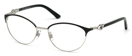 Swarovski FAUNA Eyeglasses, 016 - Shiny Palladium