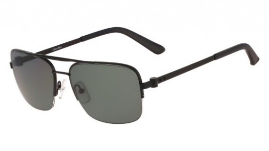 Calvin Klein CK8001SP Sunglasses, (001) BLACK