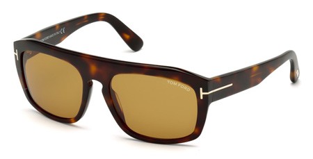 Tom Ford CONRAD Sunglasses, 56E - Havana/other / Brown