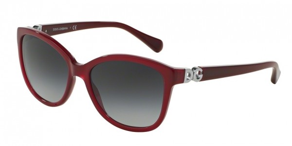 Dolce & Gabbana DG4258F Sunglasses, 29668G BORDEAUX (BORDEAUX)