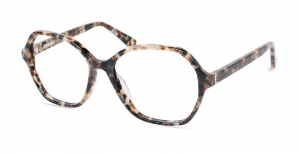 Derek Lam 270 Eyeglasses, BROWN MARBLE