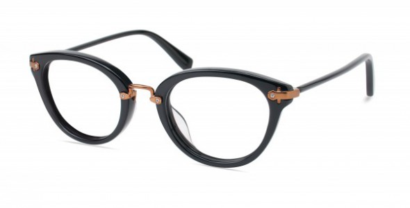 Derek Lam 266 Eyeglasses, BLACK