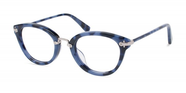 Derek Lam 266 Eyeglasses, BLUE TORTOISE