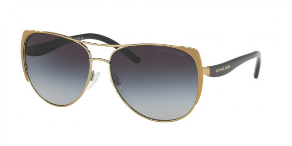 Michael Kors MK1005 SADIE I Sunglasses, 115611 PALE GOLD (GOLD)