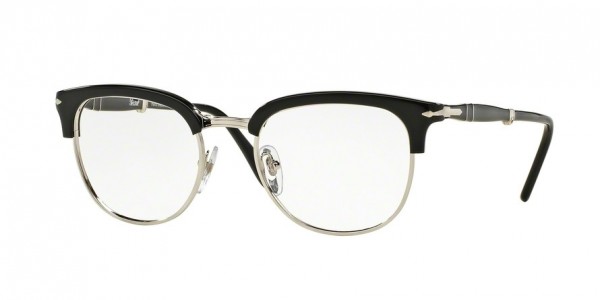 Persol PO3132V Eyeglasses, 95 BLACK (BLACK)