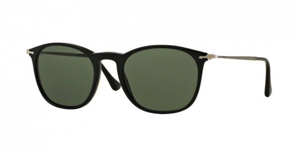 Persol PO3124S Sunglasses, 95/31 BLACK (BLACK)
