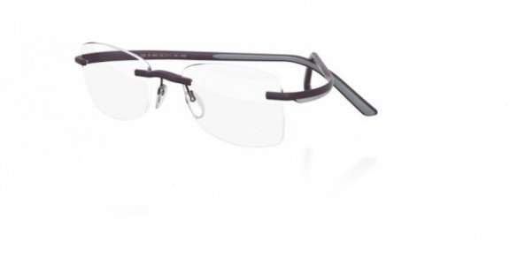 Silhouette SPX Match 1561 Eyeglasses, 6052 violet matte
